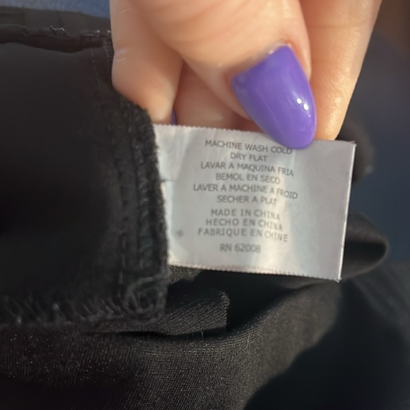 Insight Black Pants Pull-On Style Size 2 - Picture 6 of 7